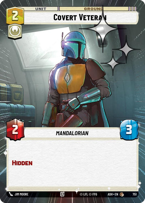 Covert Veteran (751) (Hyperspace Foil) (751) [Ashes of the Empire] - for just $0.10! 