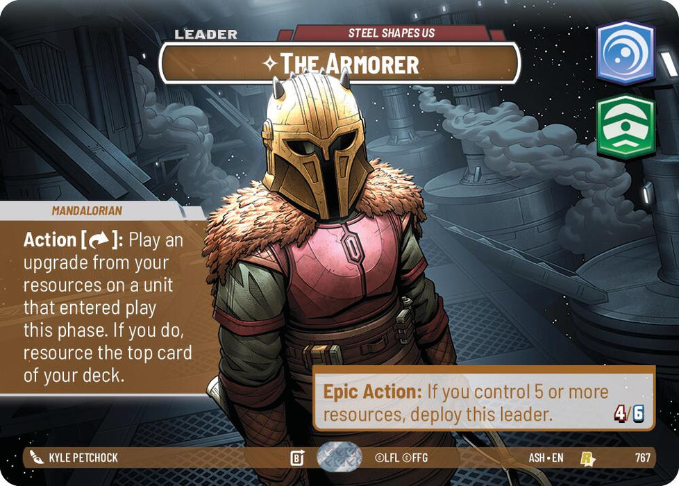 The Armorer - Steel Shapes Us (767) (Showcase) (767) [Ashes of the Empire] - for just $71.05! 