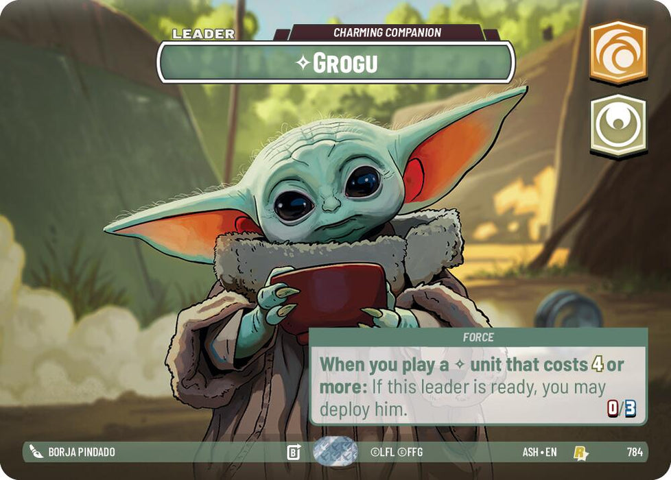 Grogu - Charming Companion (784) (Showcase) (784) [Ashes of the Empire] - for just $59.90! 