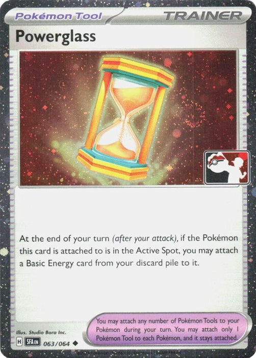 Powerglass (063/064) (Cosmos Holo) [Prize Pack Series Six] - for just $1.05! 