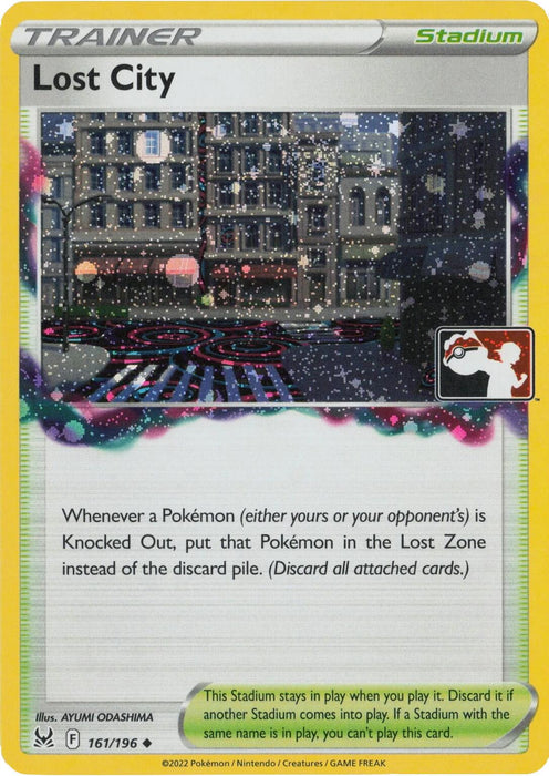 Lost City (161/196) (Cosmos Holo) [Prize Pack Series Four] - for just $0.40! 
