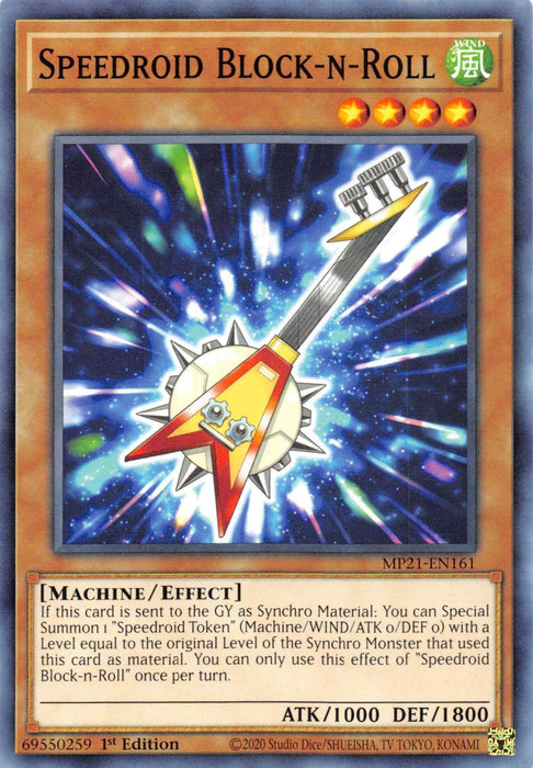 Speedroid Block-n-Roll [MP21-EN161] Common - for just $0.10! 