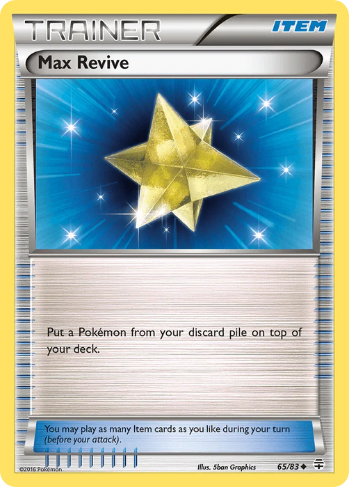Max Revive (65/83) [XY: Generations] - for just $0.10! 