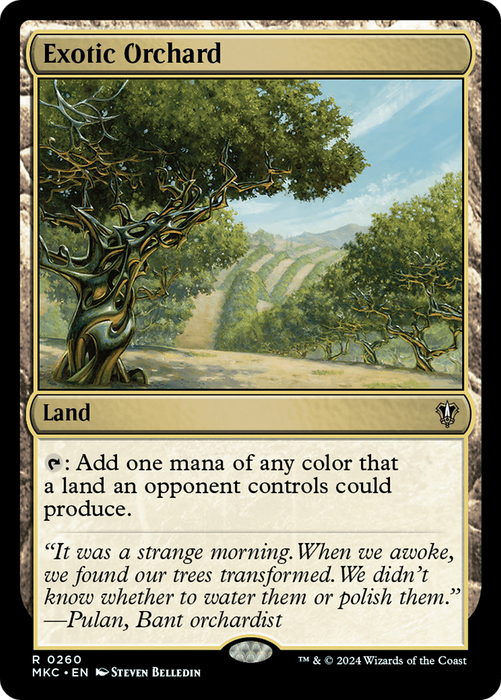 Exotic Orchard (MKC-260) - Murders at Karlov Manor Commander - for just $0.10! 