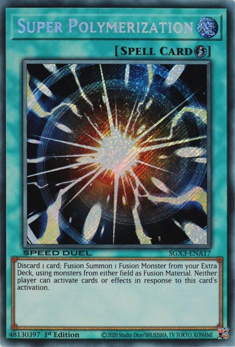 Super Polymerization [SGX3-ENA17] Secret Rare - for just $2.35! 