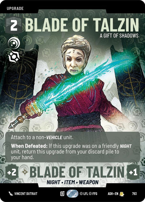 Blade of Talzin - A Gift of Shadows (793) (Prestige) (793) [Ashes of the Empire] - for just $0.60! 