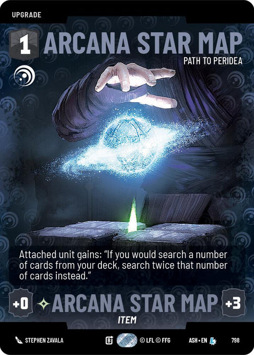 Arcana Star Map - Path to Peridea (798) (Prestige) (798) [Ashes of the Empire] - for just $1.15! 