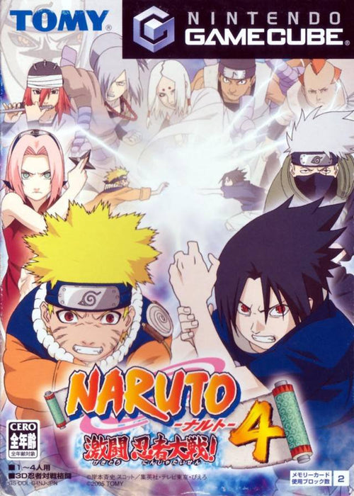 Naruto: Gekitou Ninja Taisen! 4 [Japan Import] (Gamecube) - for just $0! 