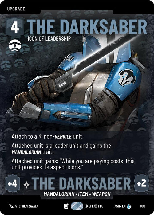 The Darksaber - Icon of Leadership (803) (Prestige) (803) [Ashes of the Empire] - for just $4.65! 