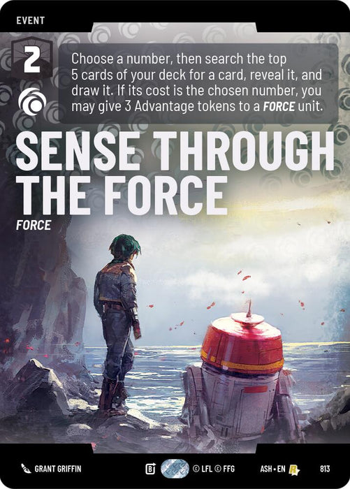 Sense Through the Force (813) (Prestige) (813) [Ashes of the Empire] - for just $0.80! 