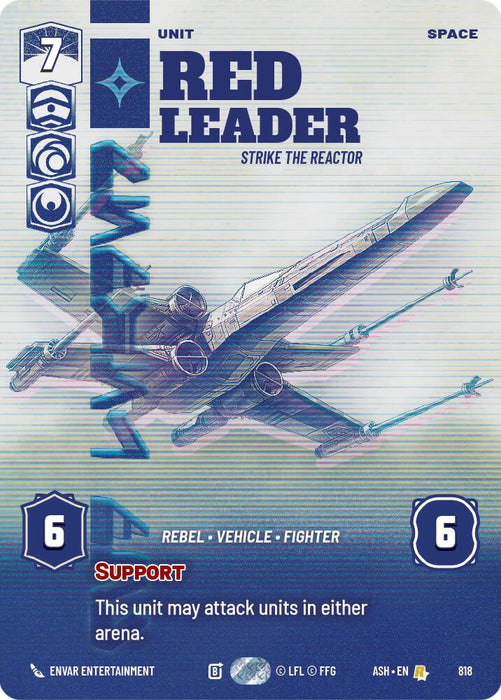 Red Leader - Strike the Reactor (818) (Prestige) (818) [Ashes of the Empire] - for just $0.45! 