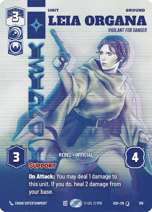Leia Organa - Vigilant for Danger (819) (Prestige) (819) [Ashes of the Empire] - for just $0.70! 