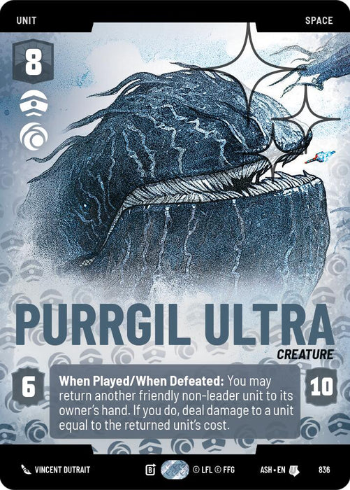 Purrgil Ultra (836) (Prestige Foil) (836) [Ashes of the Empire] - for just $2.55! 