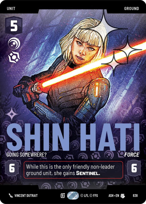 Shin Hati - Going Somewhere? (838) (Prestige Foil) (838) [Ashes of the Empire] - for just $1.95! 