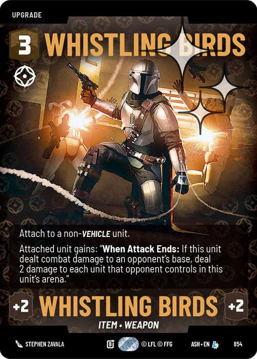 Whistling Birds (854) (Prestige Foil) (854) [Ashes of the Empire] - for just $4.85! 