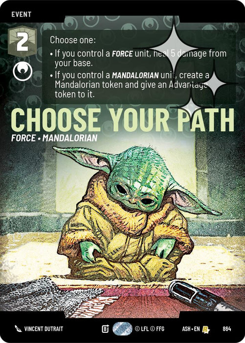 Choose Your Path (864) (Prestige Foil) (864) [Ashes of the Empire] - for just $1.80! 