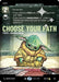 Choose Your Path (864) (Prestige Foil) (864) [Ashes of the Empire] - for just $1.80! 