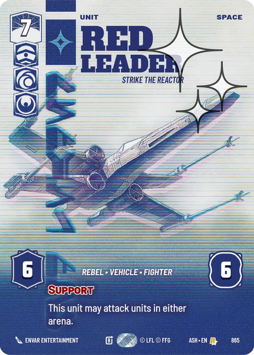 Red Leader - Strike the Reactor (865) (Prestige Foil) (865) [Ashes of the Empire] - for just $3.05! 