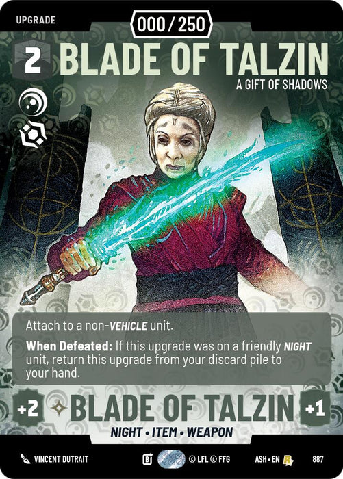 Blade of Talzin - A Gift of Shadows (887) (Serialized) (887) [Ashes of the Empire] - for just $60! 