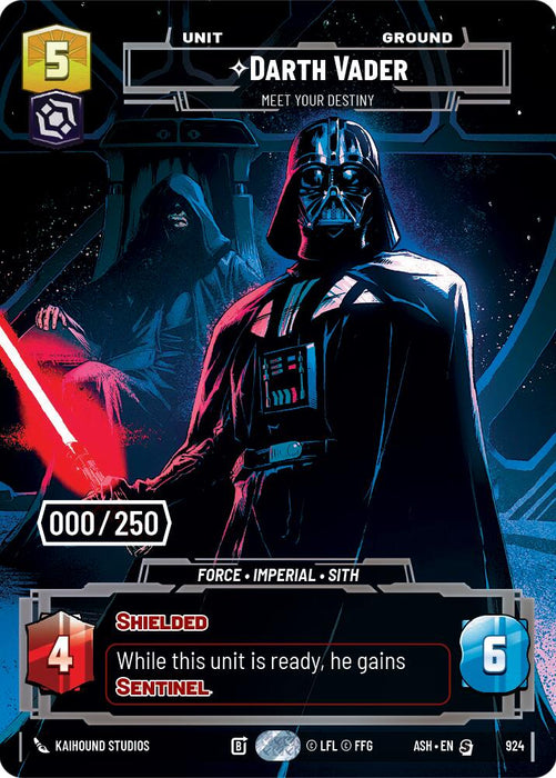 Darth Vader - Meet Your Destiny (924) (Serialized) (924) [Ashes of the Empire] - for just $159.90! 