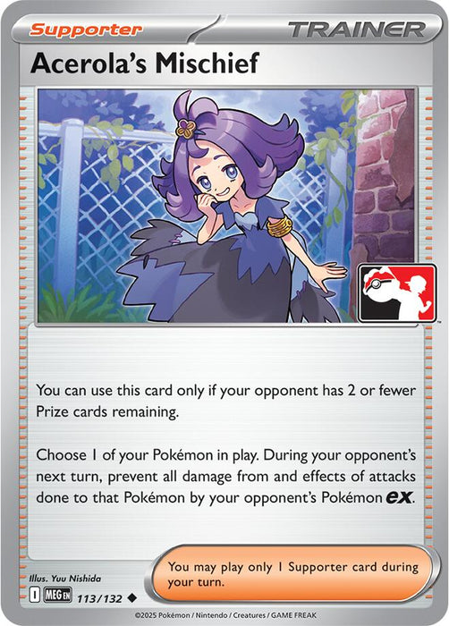 Acerola's Mischief (113/132) [Prize Pack Series Nine] - for just $0.10! 