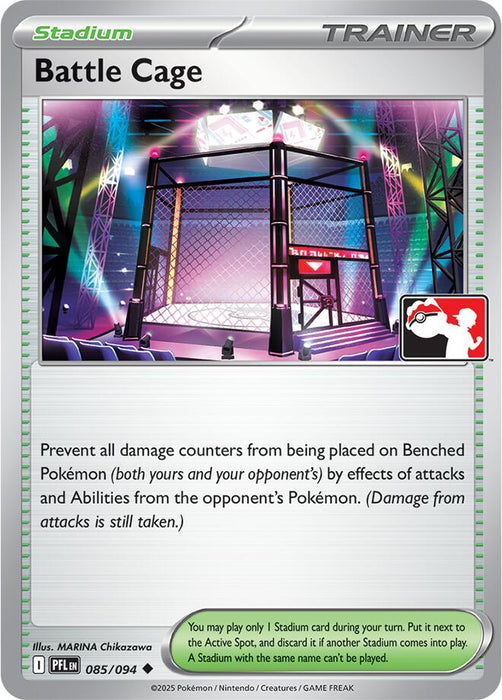 Battle Cage (085/094) [Prize Pack Series Nine] - for just $0.15! 