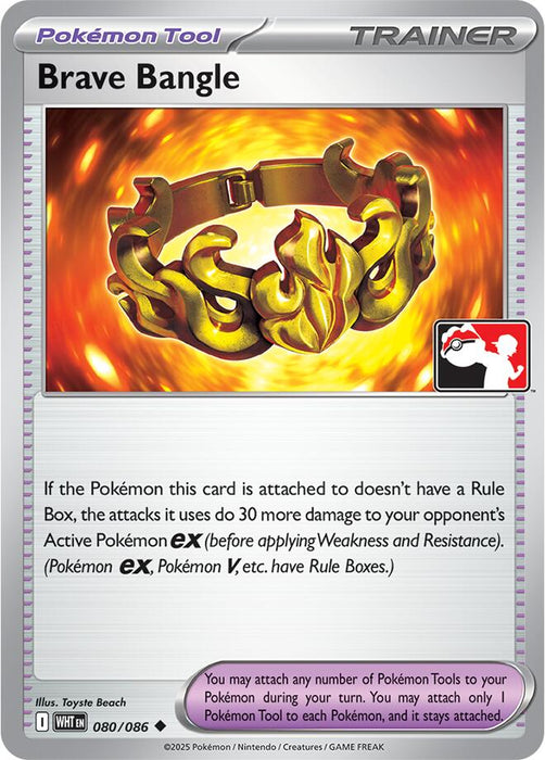 Brave Bangle (080/086) (Cosmos Holo) [Prize Pack Series Nine] - for just $0.60! 