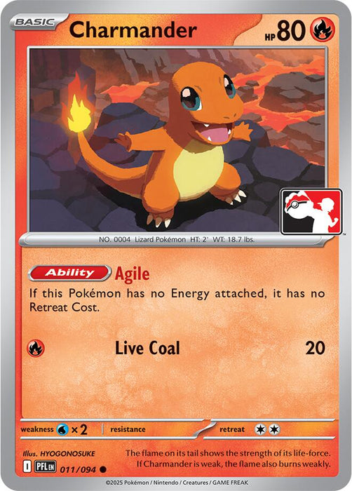 Charmander (011/094) [Prize Pack Series Nine] - for just $0.45! 