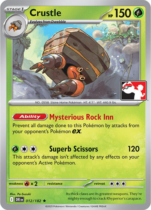 Crustle (012/182) [Prize Pack Series Nine] - for just $0.30! 
