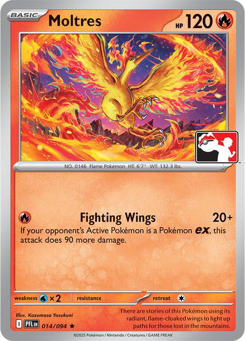 Moltres (014/094) [Prize Pack Series Nine] - for just $0.30! 