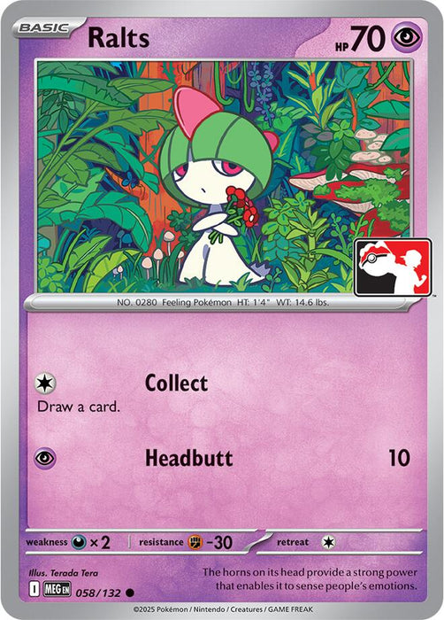 Ralts (058/132) [Prize Pack Series Nine] - for just $0.15! 