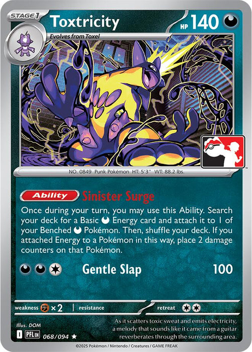 Toxtricity (068/094) [Prize Pack Series Nine] - for just $0.20! 