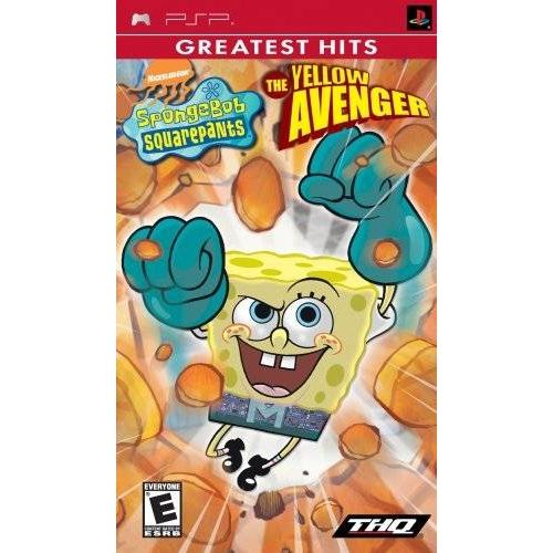 SpongeBob SquarePants: The Yellow Avenger (Greatest Hits) (PSP) - Just $0! Shop now at Retro Gaming of Denver