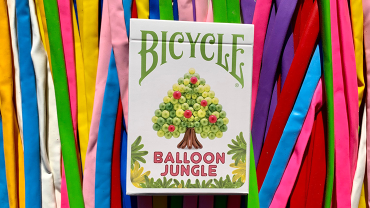 Gilded Bicycle Balloon Jungle Playing Cards - for just $24.99! 