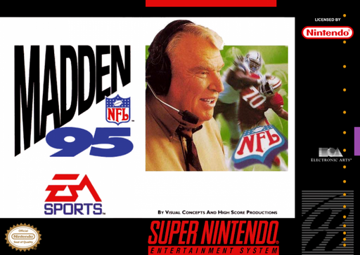 Madden NFL '95 – Super Nintendo Entertainment System (SNES) - for just $5.99! 
