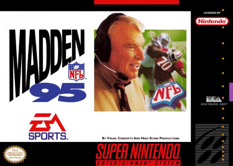 Madden NFL '95 – Super Nintendo Entertainment System (SNES) - for just $5.99! 