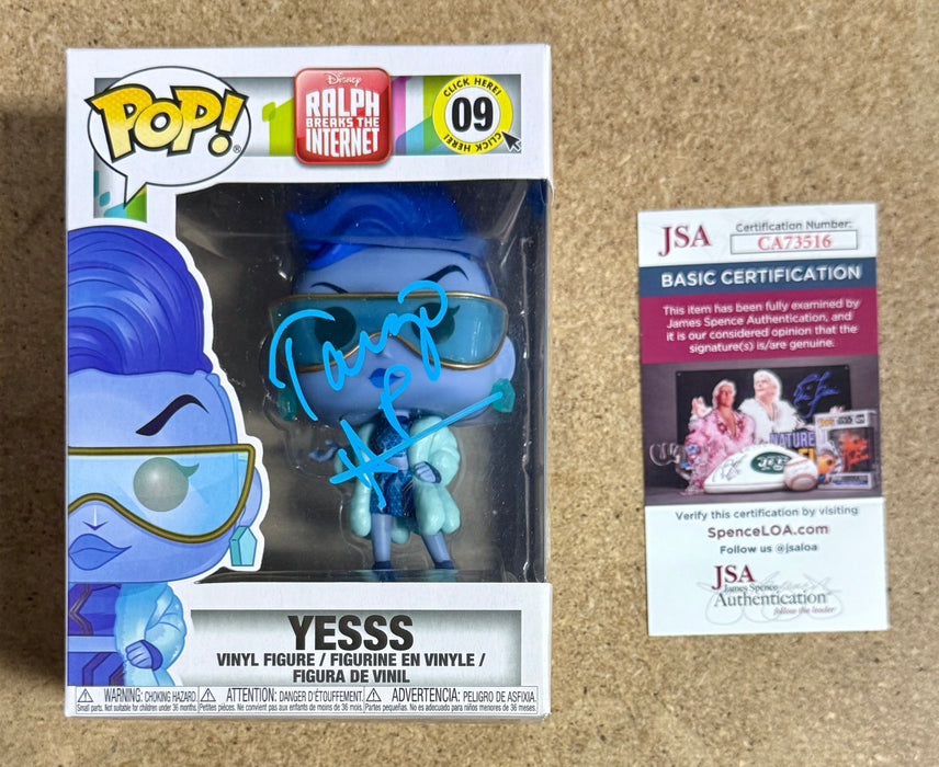 Taraji P. Henson Signed Disney Yesss Wreck It Ralph 2 Breaks The Internet Funko Pop! #09 With JSA COA - for just $135! 