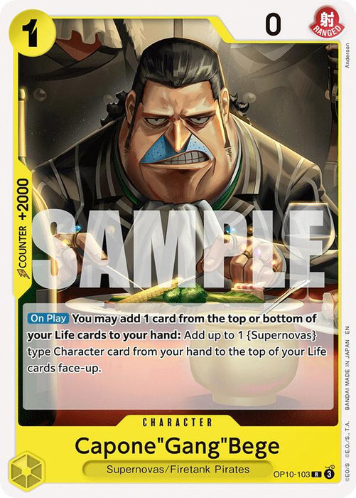 Capone"Gang"Bege [Starter Deck: 3D2Y] - for just $0.10! 