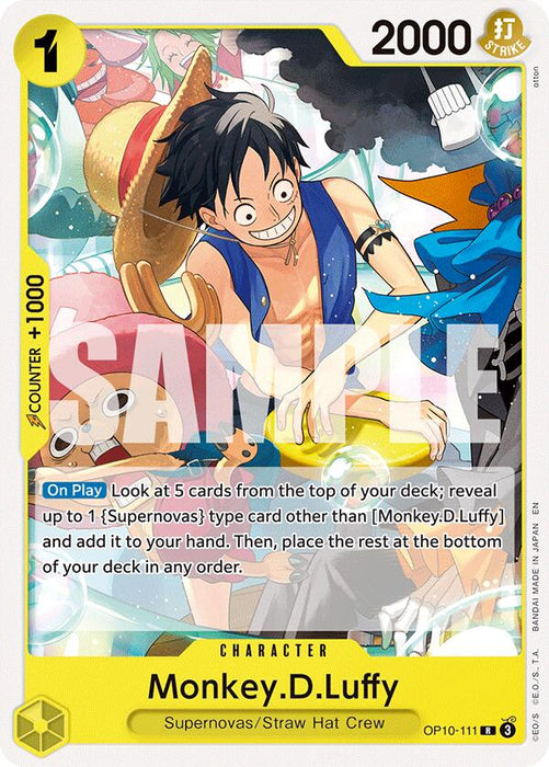 Monkey.D.Luffy [Starter Deck: 3D2Y] - for just $0.10! 