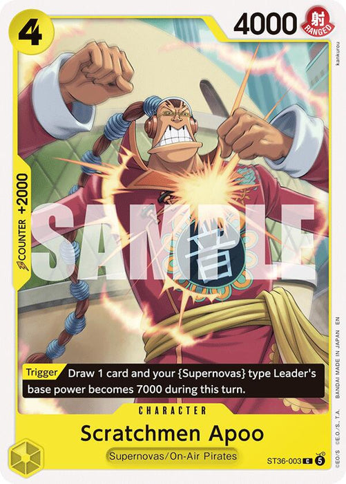 Scratchmen Apoo [Starter Deck: 3D2Y] - for just $1.05! 