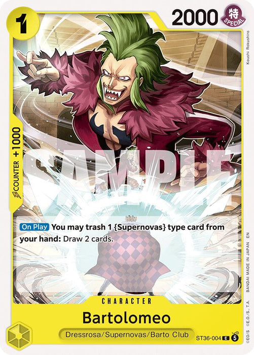 Bartolomeo [Starter Deck: 3D2Y] - for just $0.10! 