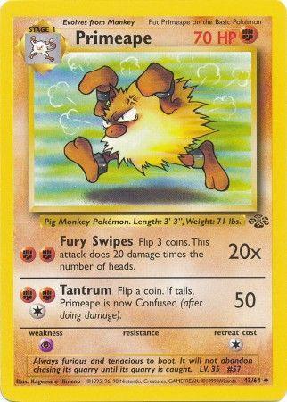 Primeape (43/64) [Jungle Unlimited] - for just $0.60! 