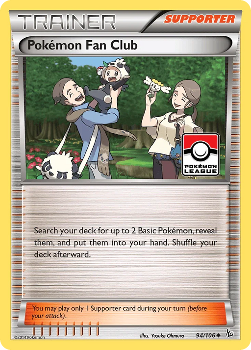 Pokemon Fan Club (94/106) [XY: Flashfire] - for just $0.10! 