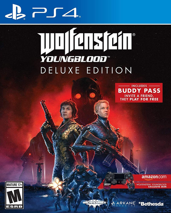 Wolfenstein Youngblood Deluxe Edition (Amazon Variant) (PlayStation 4) - for just $0! 
