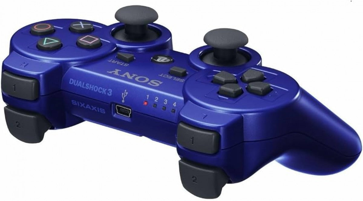 PlayStation 3 (PS3) Dualshock 3 Controller [OEM] [Blue] – PlayStation 3 Accessory (PS3) - for just $39.99! 