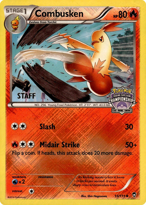 Combusken (13/111) (State Championships) [Staff] [League & Championship Cards] - for just $70! 
