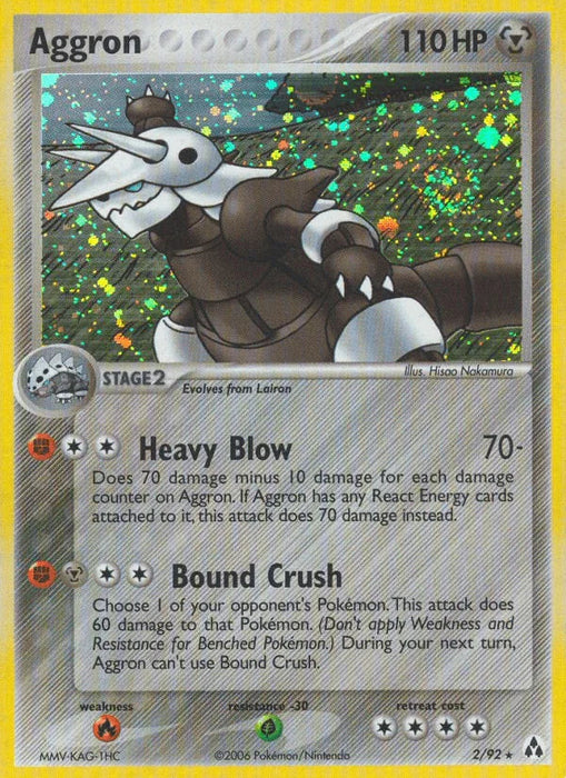 Aggron (2/92) [EX: Legend Maker] - for just $9.75! 