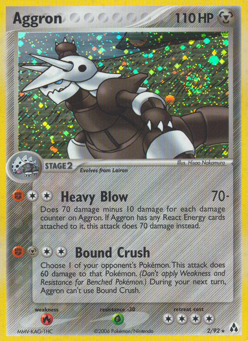 Aggron (2/92) [EX: Legend Maker] - Just $1.40! Shop now at Retro Gaming of Denver