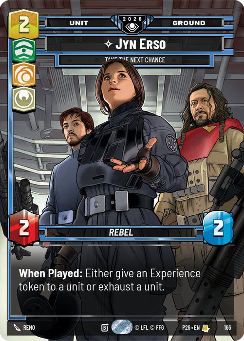 Jyn Erso - Take the Next Chance (166) (166) [Galactic Championship 2026] - for just $11! 