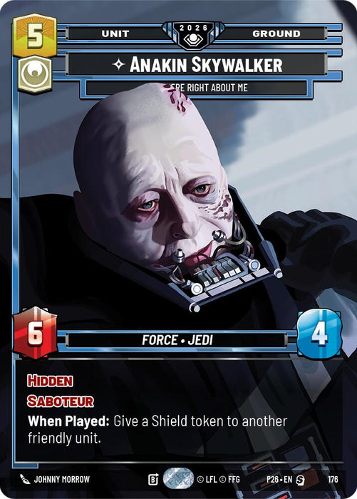 Anakin Skywalker - You Were Right About Me (176) (176) [Galactic Championship 2026] - for just $6.75! 